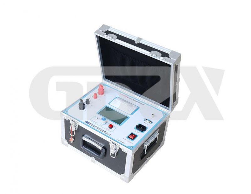 China Manufacturer Portable Color LCD display Built in Micro Printer 200A Circuit Beaker Contact Resistance Meter Loop Resistance micro ohm Tester