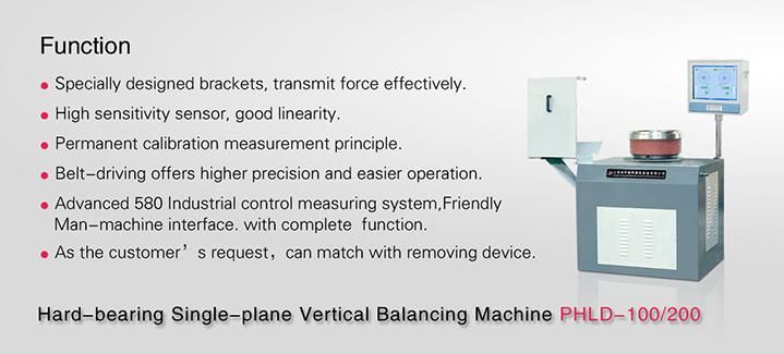 Optimal Design Brake Drum Balancing Machine (PHLD-100)