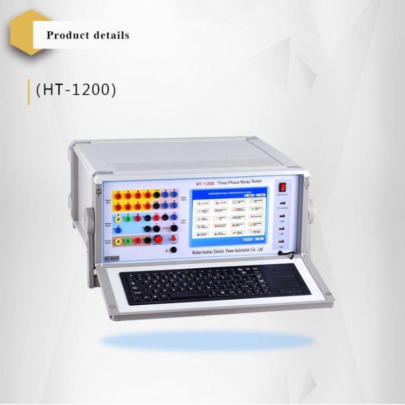 Ht-1200 Made in China Test Unit Six Phase Protective Relay Tester
