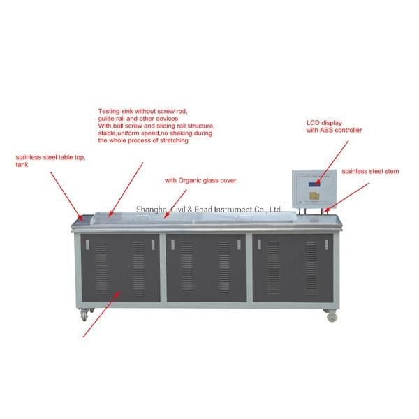Digital Display Low Temperature Asphalt Ductilimeter