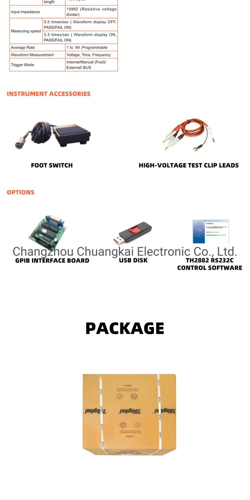 Th2882A-3 Single Phase Impulse Winding Tester Can Test 10mh Inductance