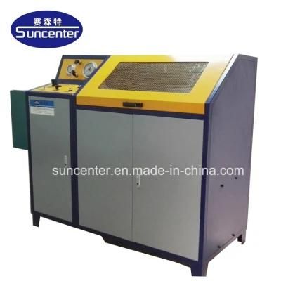 Suncenter Manual Control Hydraulic Burst Test Bench Pressure Testing Machine for Hose Tube