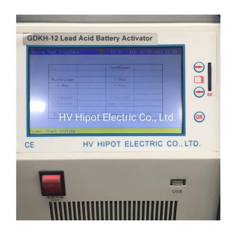 GDKH-12 HV HIPOT Lead Acid Battery Activator/Battery Discharge Tester