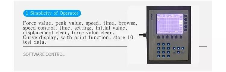 Wds-20 20kn Plastic Steel Tensile Strength Digital Display Electronic Universal Testing Machine for Laboratory