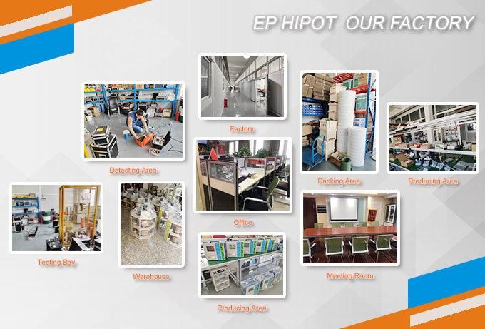 Ep Hipot Electric IP67 Plastic Box Automatic 12kv 10kv Transformer Capacitance and Dissipation Factor Tester