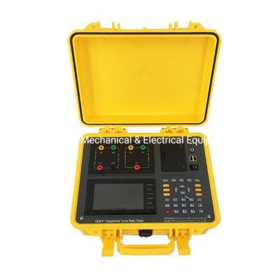 Battery Recharge Automatic Transformer Turns Ratio Tester Portable TTR Meter for Testing Z Type Transformer
