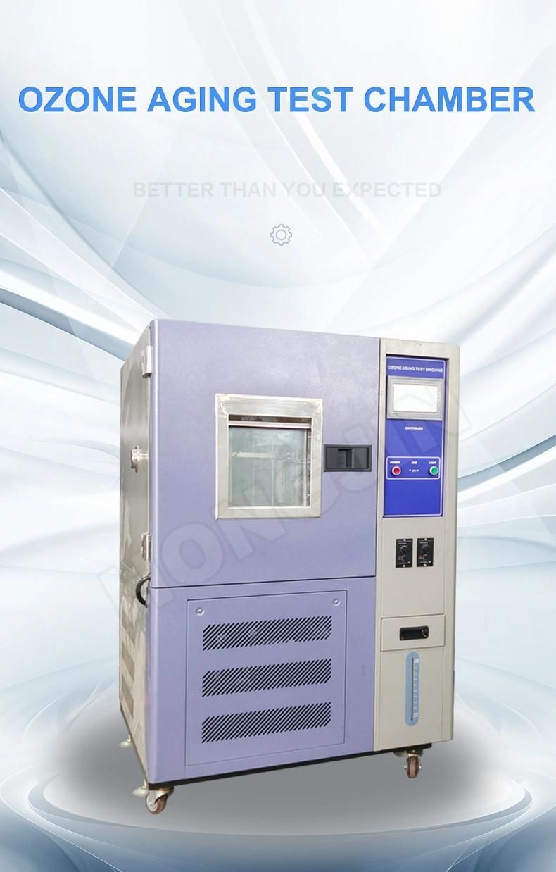 Hj-7 Aging Resistance Corrosion Ozone Simulation Test Chamber 500pphm Rubber Electronic 0~100 Degree 120g O3/M3