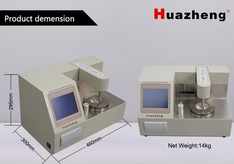 China Factory Automated Cleveland Open Cup Method Flash Point Apparatus