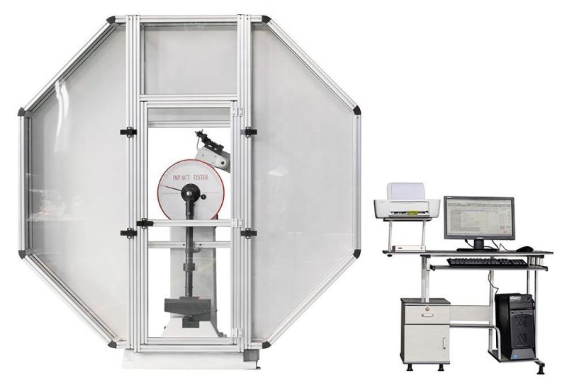 300j High Impact Energy Microcomputer Controlled Metal Impact Testing Machine