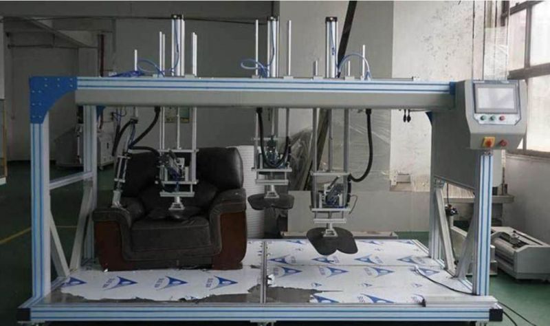 Sofa Cushion Endurance Fatigue Intergrated Tester/Sofa Seating Backrest and Armrest Endurance Intergrated Testing Machine