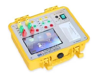 Human-machine Dialogue Transformer Capacity Characteristic Tester with Printer