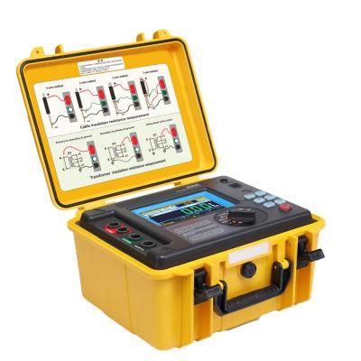 Digital Megohmmeter Insulation Resistance Tester 0.5kv 1kv 2.5kv 5kv 10kv