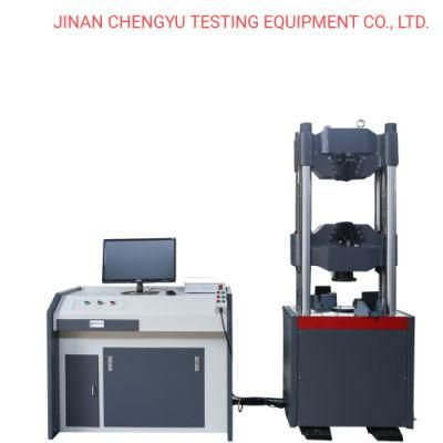 Wew-1000kn Hydraulic Universal Testing Machine for Steel Plate Tensile/Compression/Bending Test