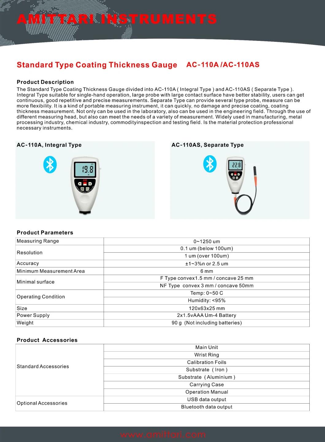 Digital Standard Type Coating Thickness Meter