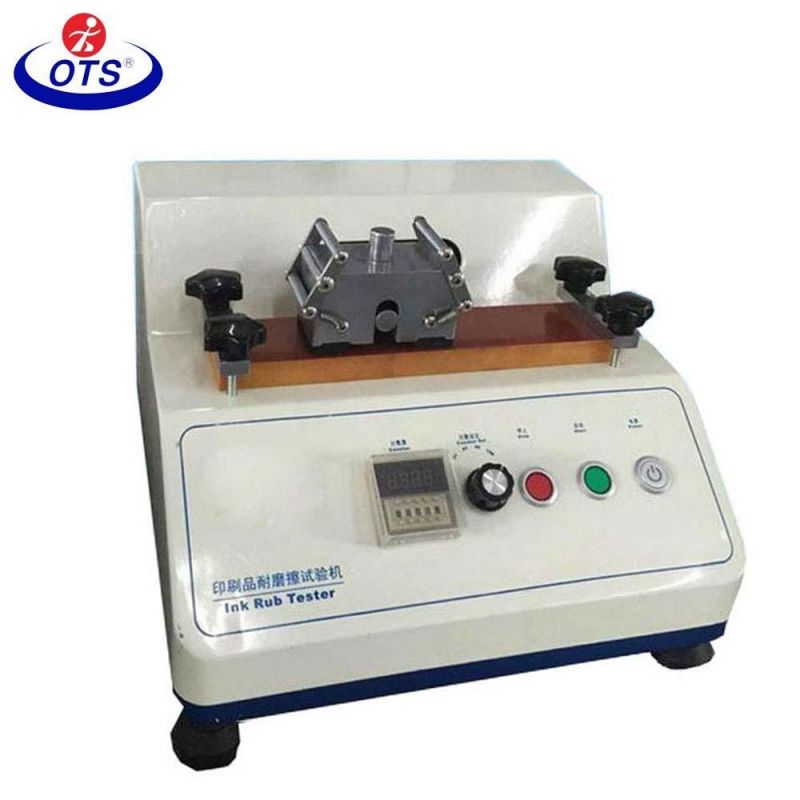 Integration Printing Ink Rubbing Fastness Test Equipment Rubbing Fastness Tester