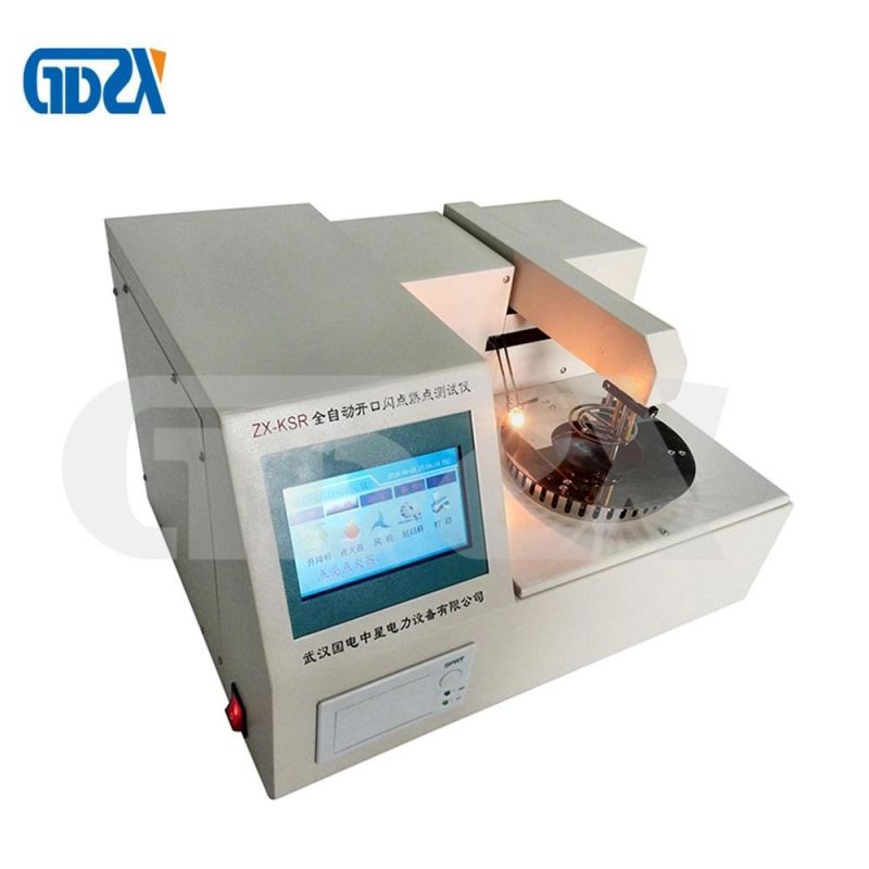 Automatic Open Flash Point Fire Point Tester For Petroleum Products
