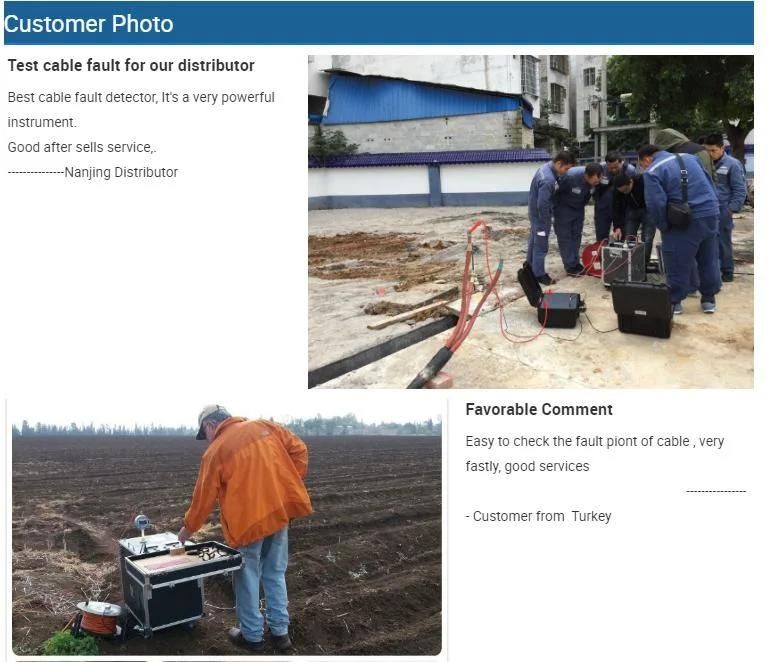 Multiple Pulse Cable Fault Prelocator Arc Method Cable Fault Locator Tdr 0— 32kv