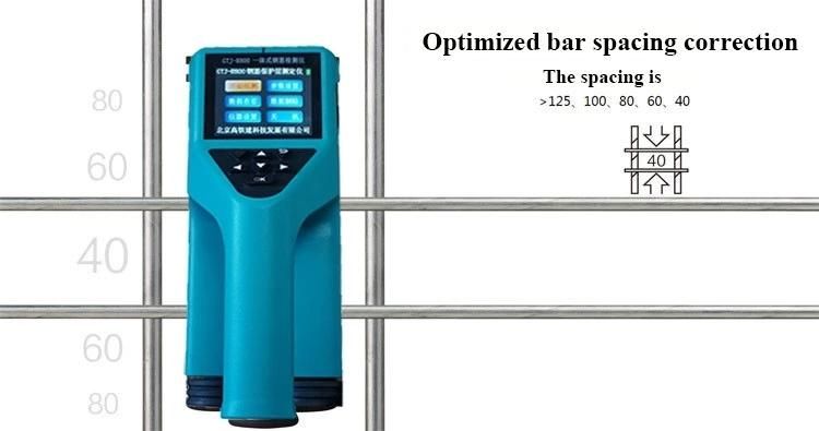R800 NDT Equipments Integrated Ultrasonic Steel Bar Detector