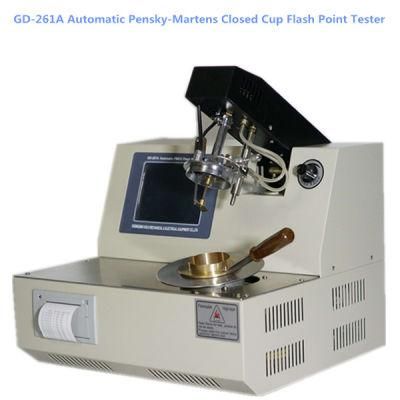 Automatic Pensky Martens Closed Cup Flash Point Testing Equipment of Diesel and Gasoline