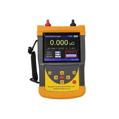 Handheld Contact Resistance Tester Micro-ohmmeter Low resistance tester