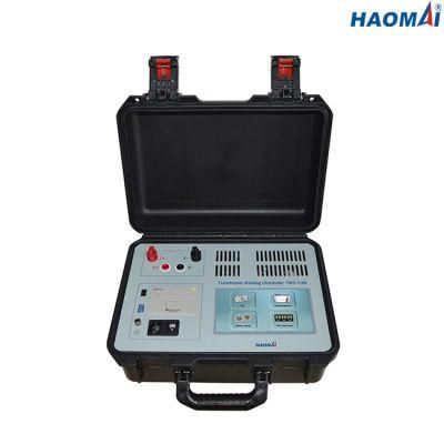 Automatic Digital Micro Ohm Meter Transformer DC Contact Resistance Tester