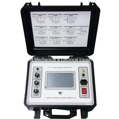 Each Phase and Total Capacitance of Substation Capacitor, Three Phase Capacitance Inductance Tester