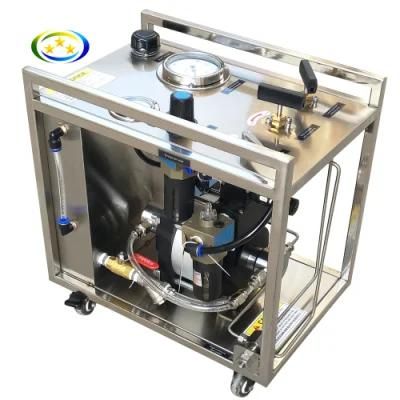 Terek Brand Air Driven Pneumatic Water Pressure Test Pump Hydro Hydrostatic Testing Bench