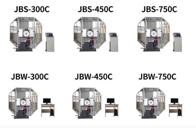 Factory Direct Jb-300b 150j/300j Manual Control Metallic Materials Charpy Impact Testing Equipment for Material Testing Laboratory/University Laboratory Usage