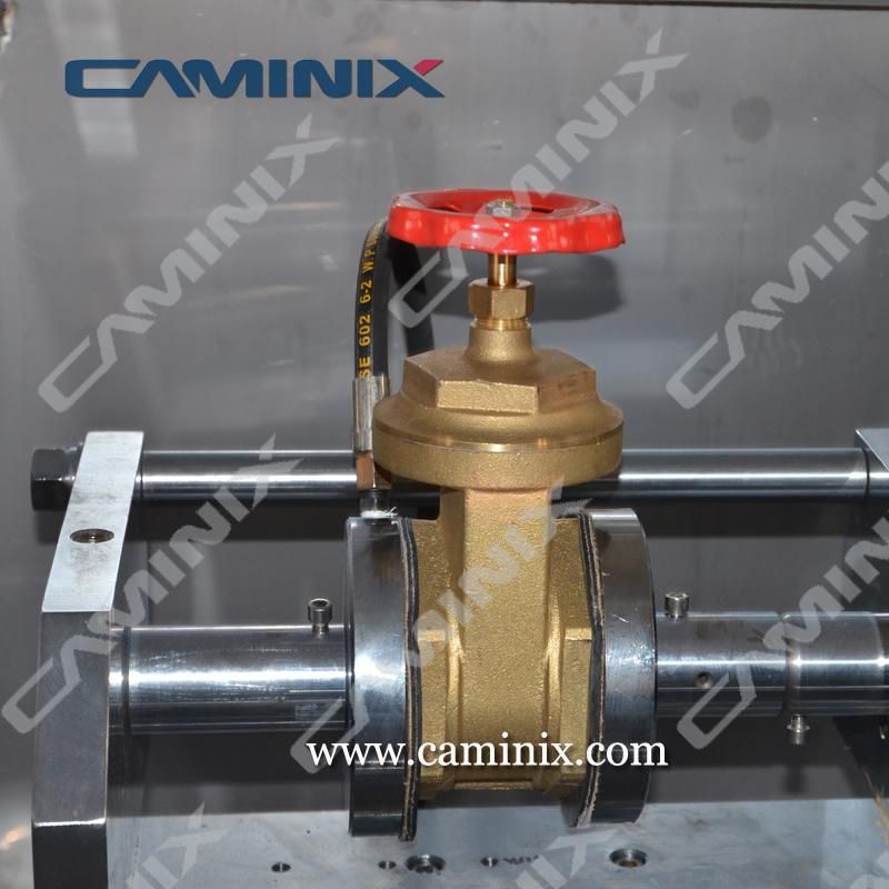 2′′ Brass Bronze Ball Valves Testing Equipments Pressure Test Machine