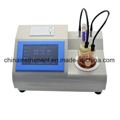 Transformer Oils RS232 USB Interface Coulometric Trace Water Tester