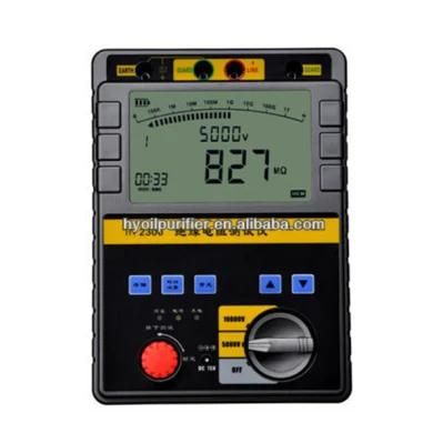 China Portable Multi-Function Digital Megger 10kv Insulation Resistance Tester Digital Meter