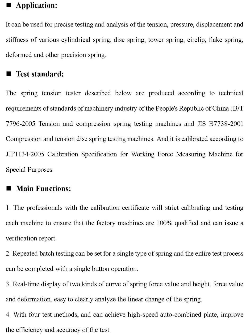 Digital Automatic Spring Tension & Compression Testing Machine, Seal Spring Tester