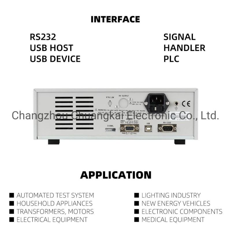 Th9310 AC/DC Hipot Tester Insulation Resistance Meter 1mohm-9999mohm