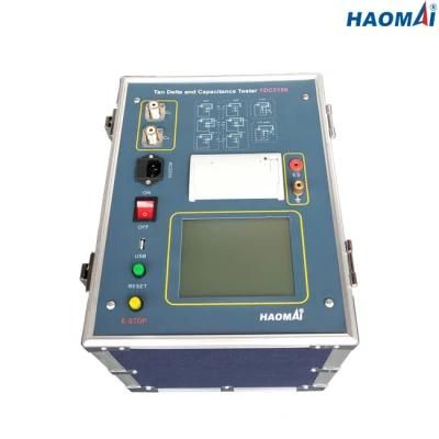 12kv Insulation Power Factor Capacitance Tester Dissipation Factor Measurement Test Equipment