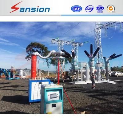 AC Resonant Test System to Auto Control Substation Electrical Apparatus
