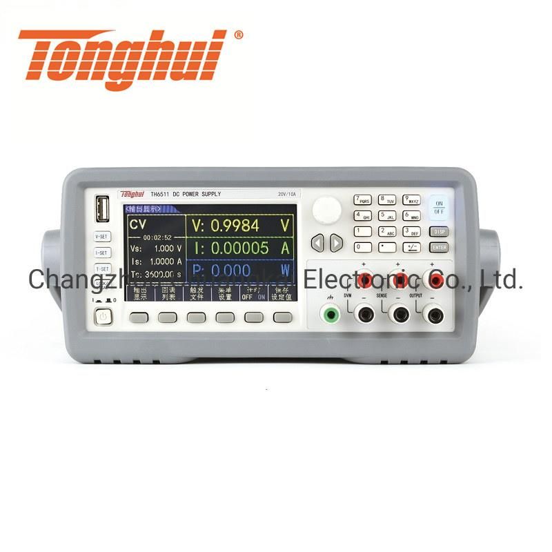 Th6511 Single Channel Linear Programmable DC Power Supply 20V/10A/200W