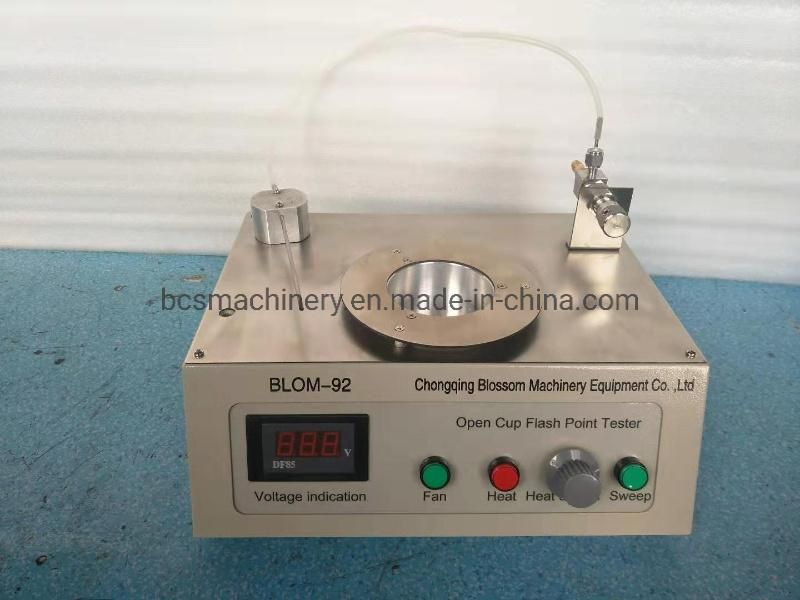 Digital Type Transformer Oil Cleveland Open Cup Flash Point Meter