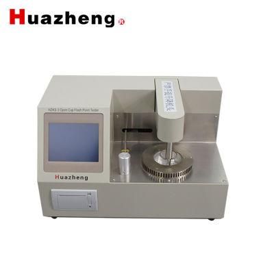 Multifunction Automatic Transformer Oil Open Cup Flash Point Testing Instrument