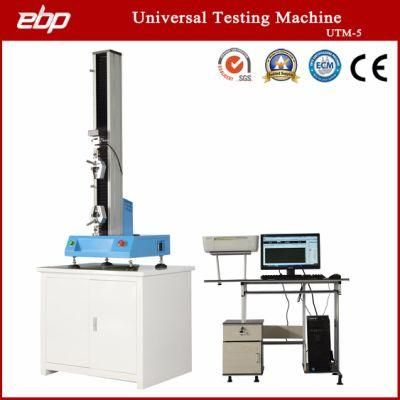 Servo Motor Control Single Column Computerized Tensile Testing Machine