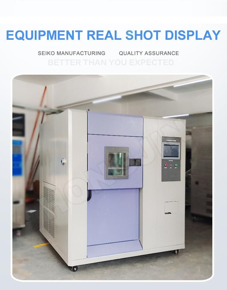 Laboratory Environmental Programmable Temperature Test Cold Hot Shock Testing Equipment
