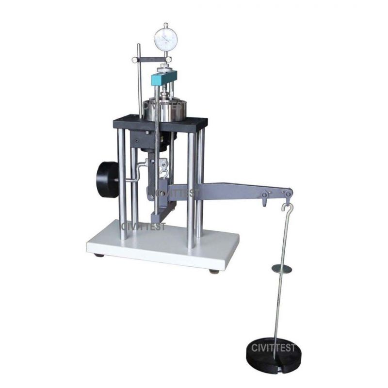 Single Lever Testing Soil Consolidation Test Apparatus