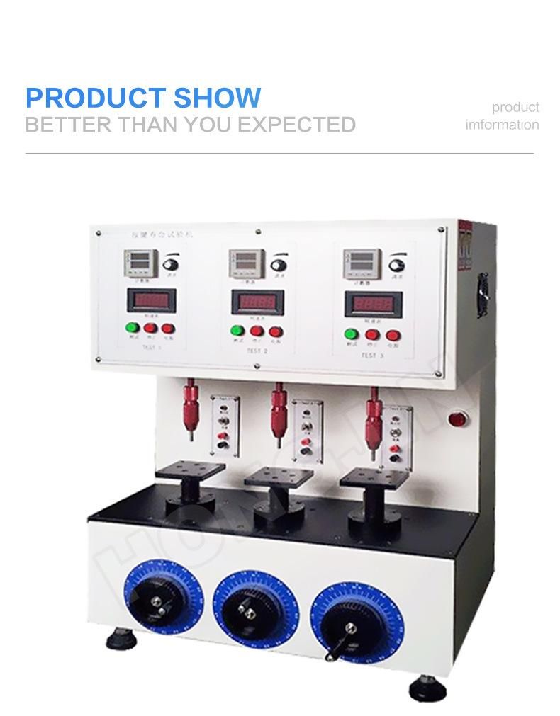 Electronic Keyboard Three Axis Keyboard Life Testing Machine