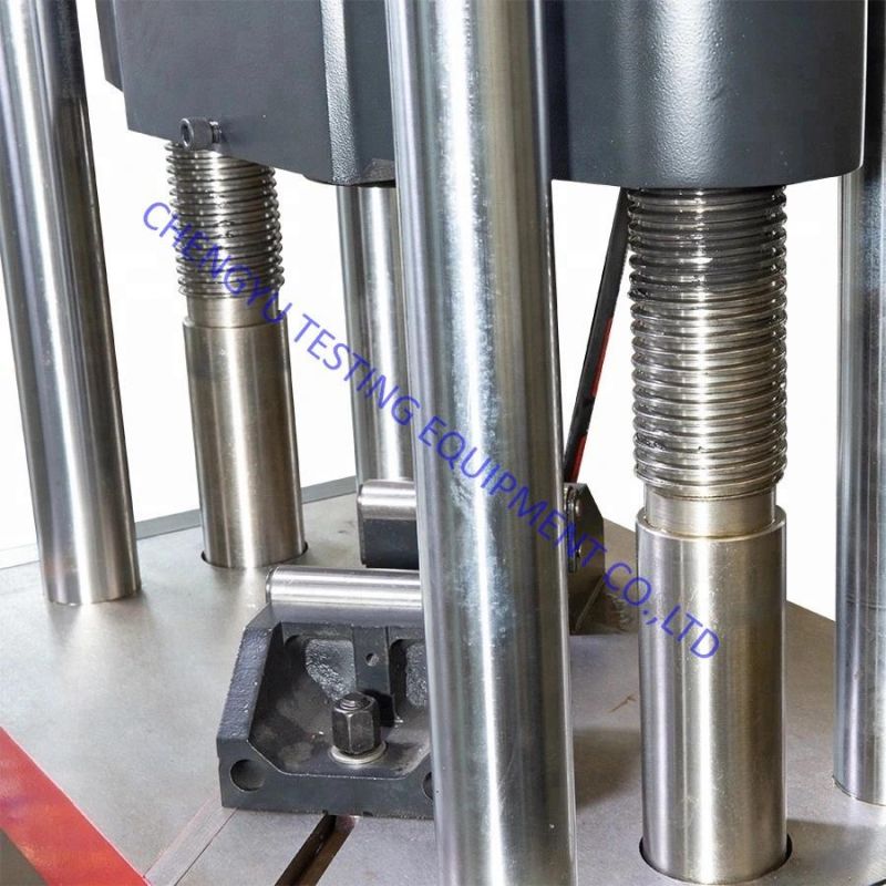 600kn 1000kn Digital Display Metal Tensile Hydraulic Universal Testing Machine
