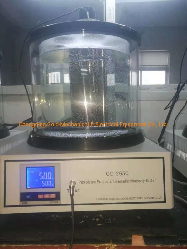 Asphalt Kinematic Viscometer Apparatus Kinematical Viscometer Bath ASTM D445 by Glass Capillary Method