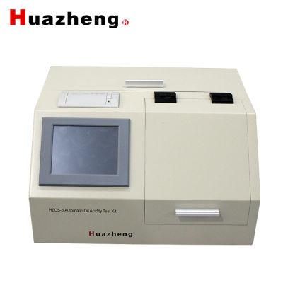 Huazheng Baoding Auto Electric Oil Acid Neutralization Number Analysis Instrument