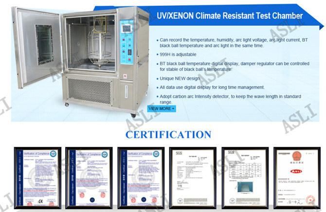 Environmental Xenon Arc Lamp Accelerated Climate Testing Chamber for Paints and Coating