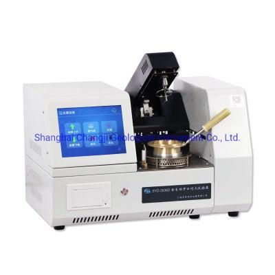 SYD-3536D Fully-automatic Cleveland Open Cup Flash Point Tester of petroleum products