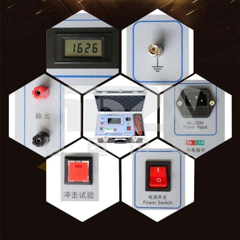 AC/DC 1600V  Lightning Arrester Discharge Counter Tester