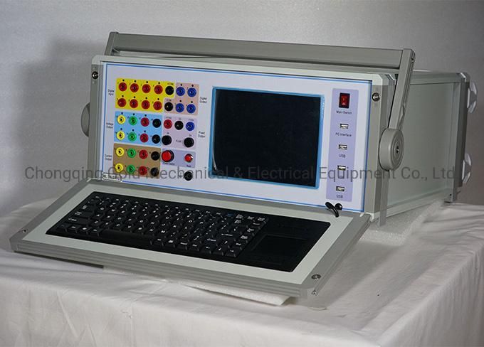 6 Phase Protection Relay Tester Secondary Current Injection Relay Test Set