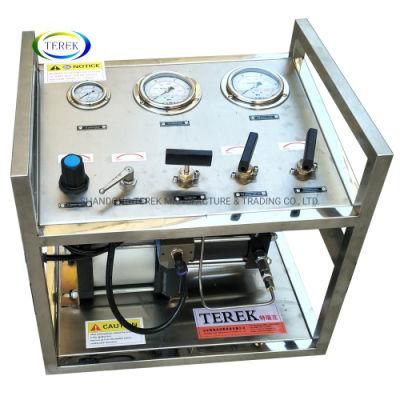 Terek High Pressure Outlet Helium/Hydrogen/Oxygen/Nitrogen/Natural Gas Booster Pump Unit